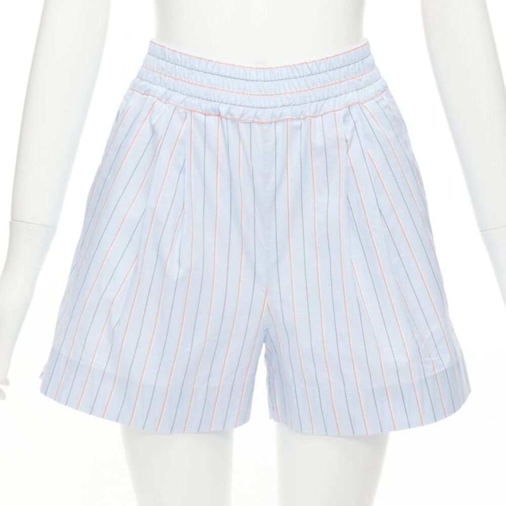 Marni Striped Embroidered Shorts